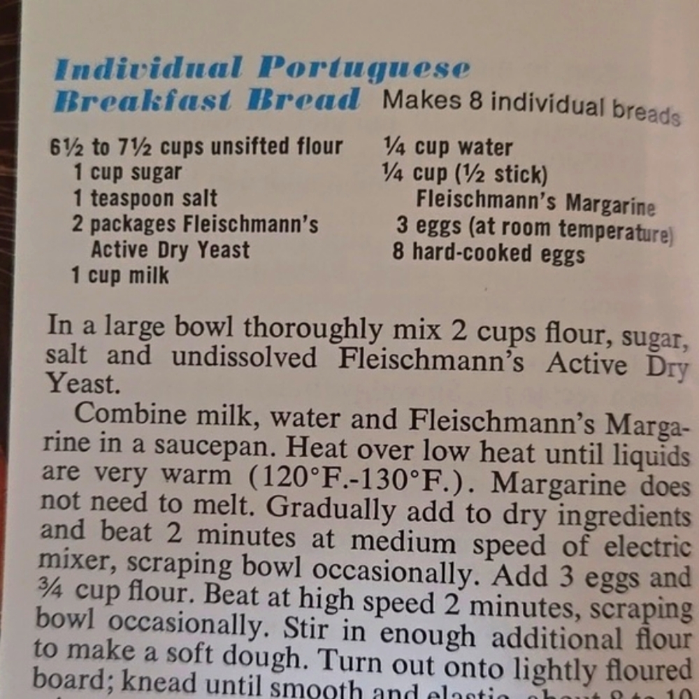 Fleischmann's 'Bake-It-Easy' Yeast Baking Pamphlet - Picture 6 of 9